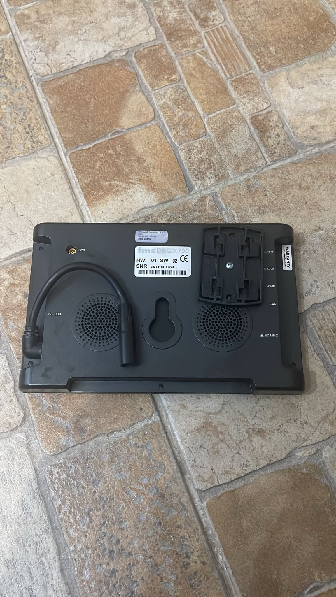 7″ Display kompatibel mit Fms DBGX700, ohne Touchscreen